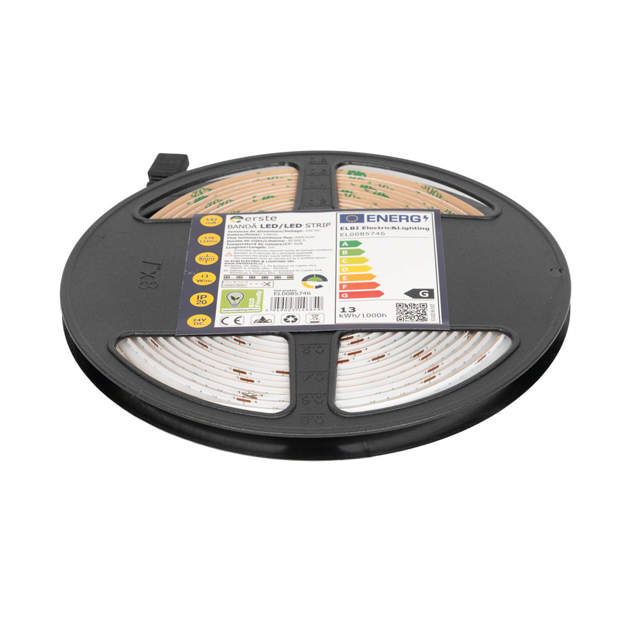 Bandă LED 24V COB 13W/m RGB IP20 Rolă 5m - ERSTE