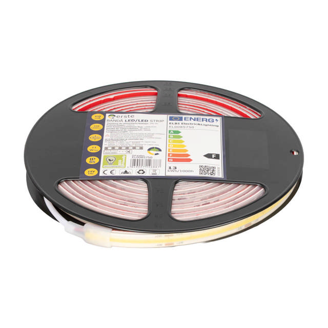 Bandă LED 24V COB 13W/m 4000K IP65 Rolă 5m - ERSTE