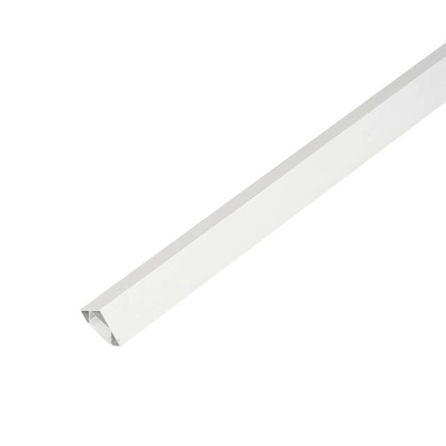 Profil aluminiu montaj colt Dispersor mat cu element capat de fixare 2m – ERSTE