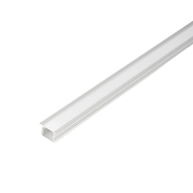 Profil aluminiu montaj ST Dispersor mat cu element capat de fixare 2m – ERSTE