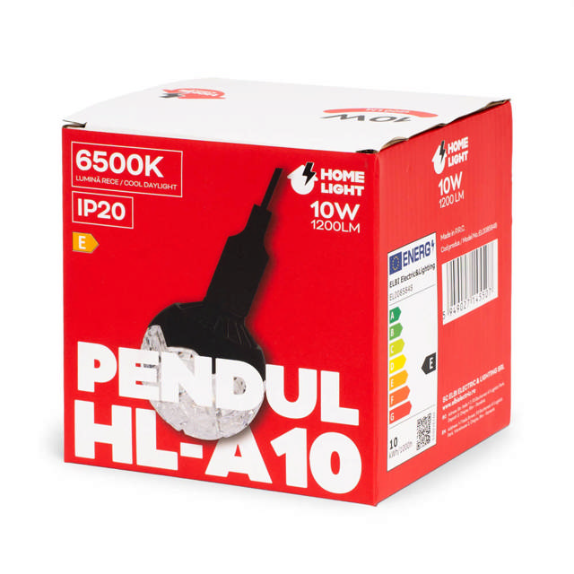 Pendul A10 10W 1200lm 6500K IP20, Homelight
