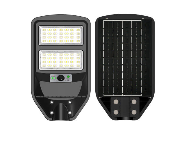 Corp Stradal Solar LED cu Senzor SUNO 80W 3CCT IP54 - NOVELITE