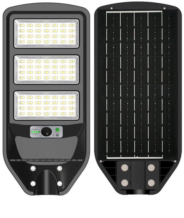Corp Stradal Solar LED cu Senzor SUNO 120W 3CCT IP54 - NOVELITE