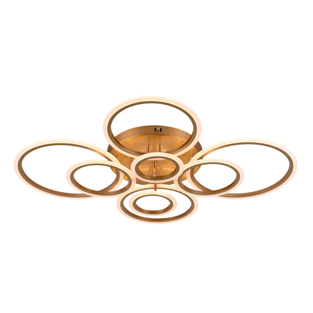 Lustră Glovy LED 125W 3CCT 7500lm auriu dimabilă - ERSTE