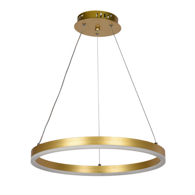 Pendul Rotund LED 30W 3CCT 2100lm IP20, auriu, Erste