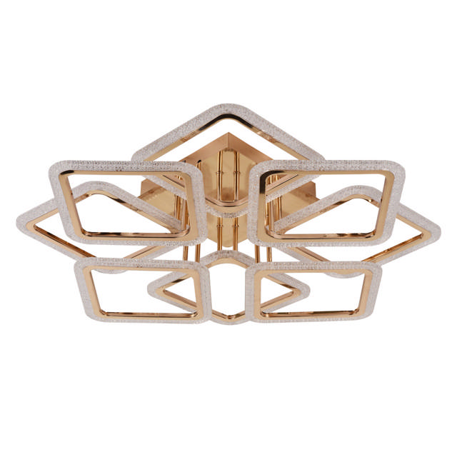 Lustra Veil LED 115W 3CCT 10925lm IP20, auriu, Erste