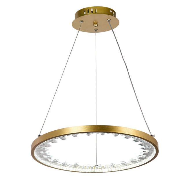 Pendul Linea LED 26W 3CCT 2080lm IP20, auriu, Erste