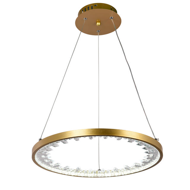 Pendul Linea LED 26W 3CCT 2080lm IP20, auriu, Erste