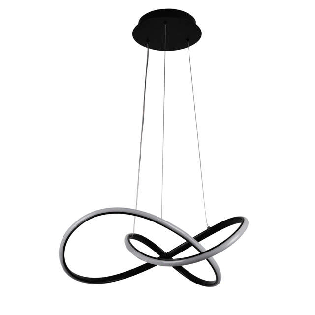 Pendul Libra LED 55W 3CCT 3410lm IP20, negru, Erste