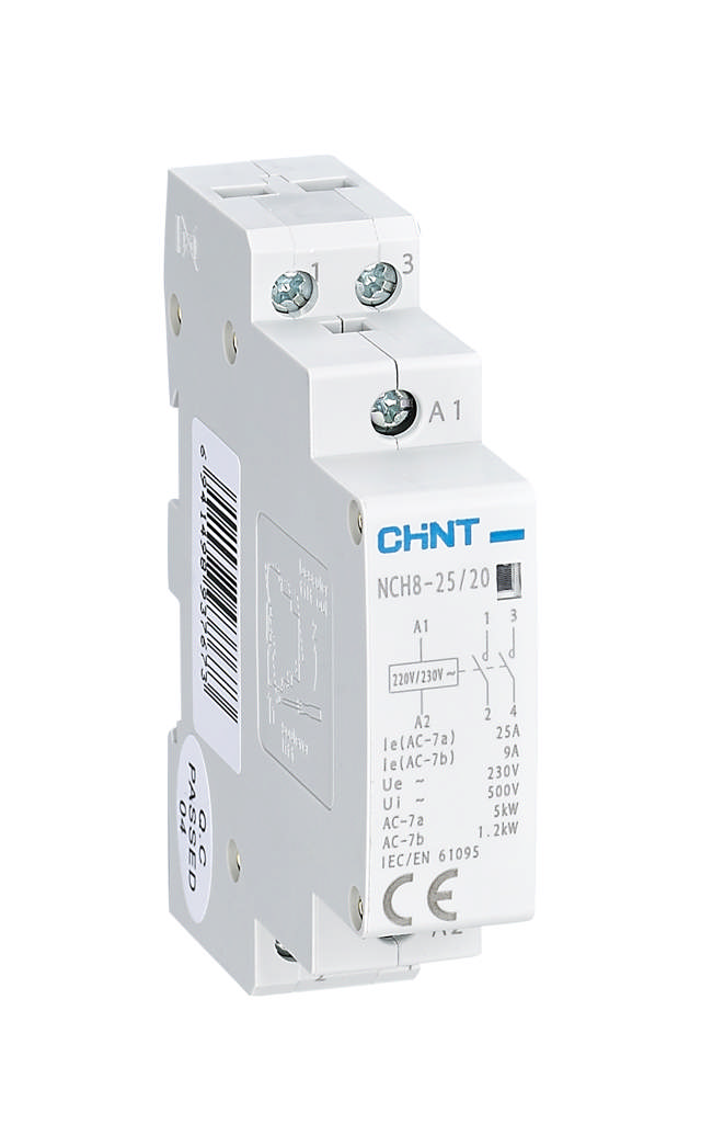 Contactor modular 25A 2NO 220/240, Chint
