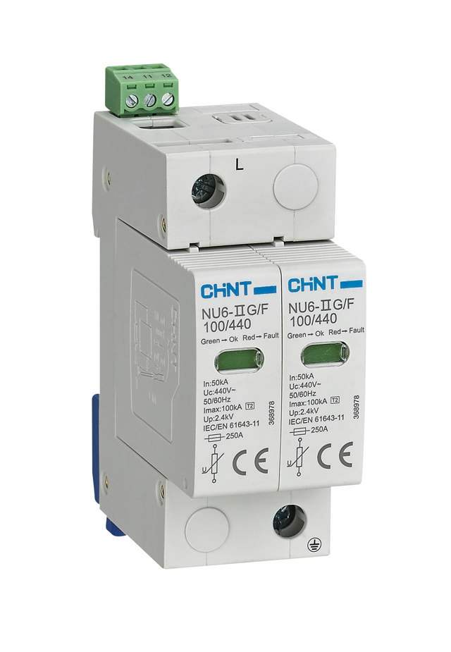 Descarcator 2P 20KA 275VAC clasa 2, Chint