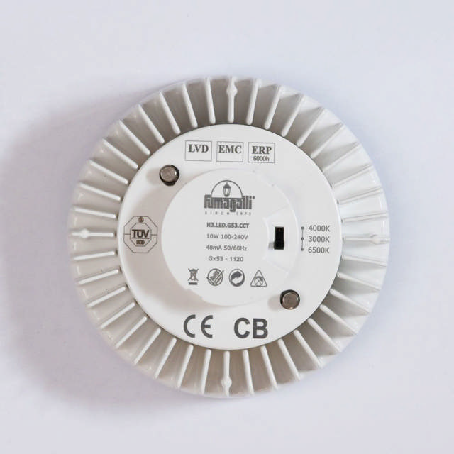 Bec spot LED10W GX53 CCT, Fumagalli