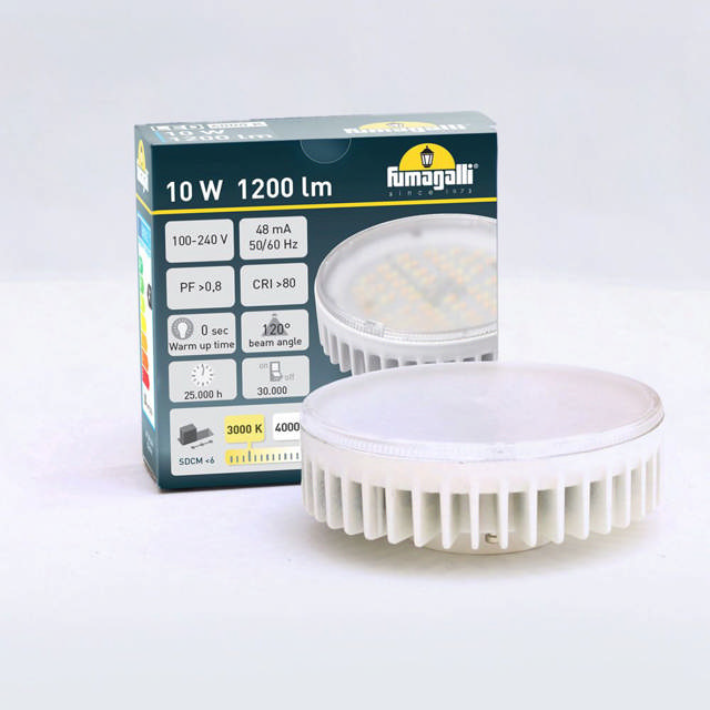 Bec spot LED10W GX53 CCT, Fumagalli