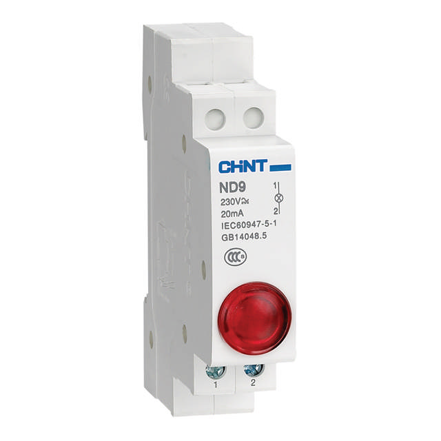 Lampa semnalizare sina 230VAC/DC, rosu, Chint