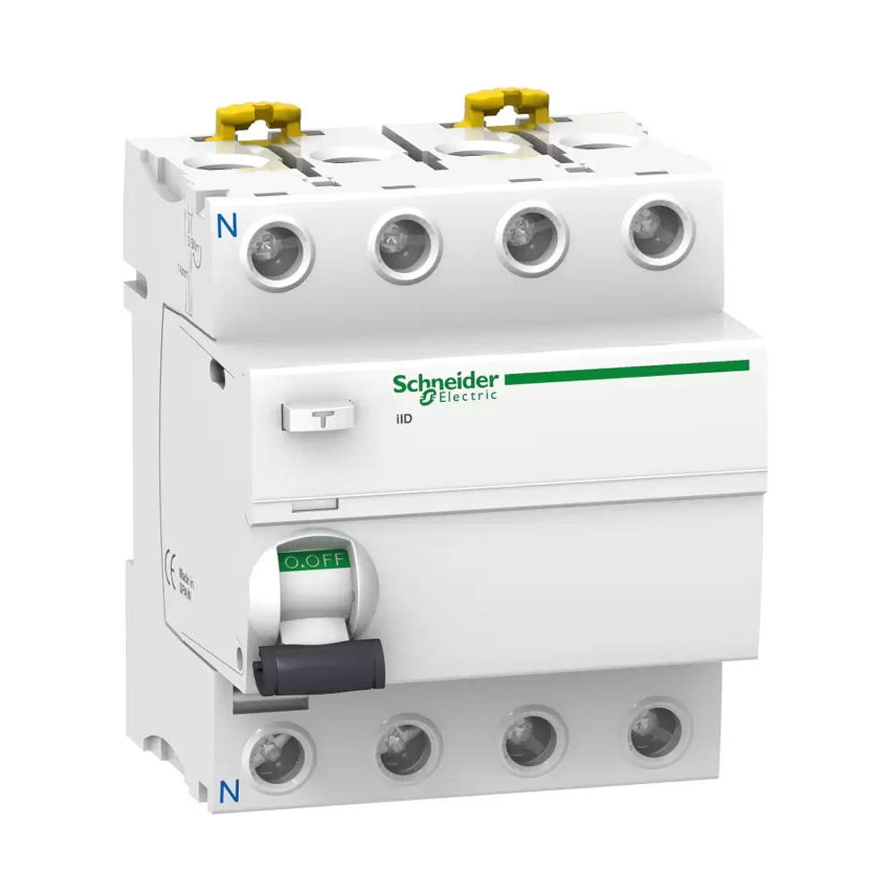 Diferențial RCCB 4P 63A 30mA 10kA – SCHNEIDER | A9R41463