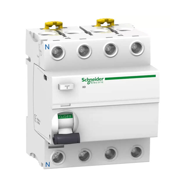 Diferențial RCCB 4P 63A 30mA 10kA – SCHNEIDER | A9R41463