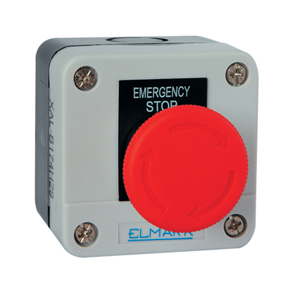 Buton Ciuperca Revenire 6A 1Nc Ip44 Rosu – ELMARK | 401174