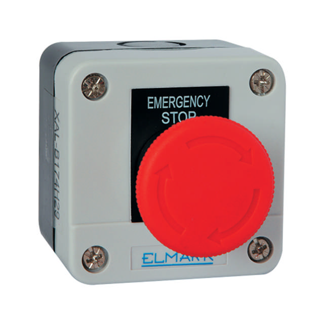 Buton Ciuperca Revenire 6A 1Nc Ip44 Rosu – ELMARK | 401174