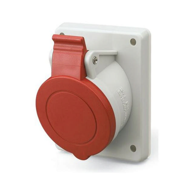 Tablou organizare santier cablat 5P 1X16A 2xSchuko IP44 – SCAME | 633.RO0024