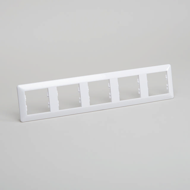 Ramă Asfora 5P alb – SCHNEIDER