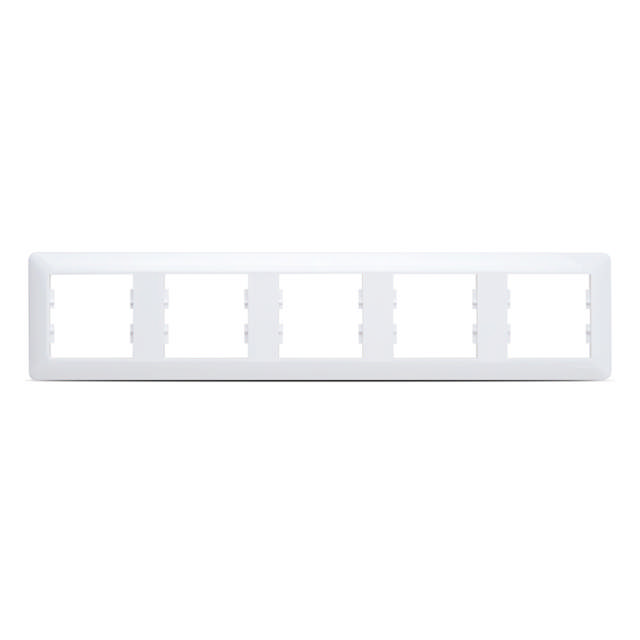 Ramă Asfora 5P alb – SCHNEIDER