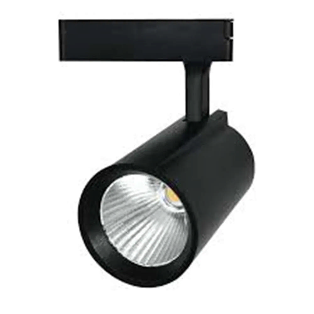 Spot sina LED 30W 6500K 2700lm, negru, Kendal