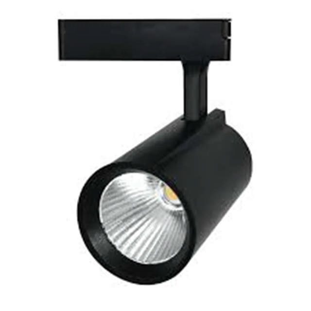 Spot sina LED 30W 6500K 2700lm, negru, Kendal