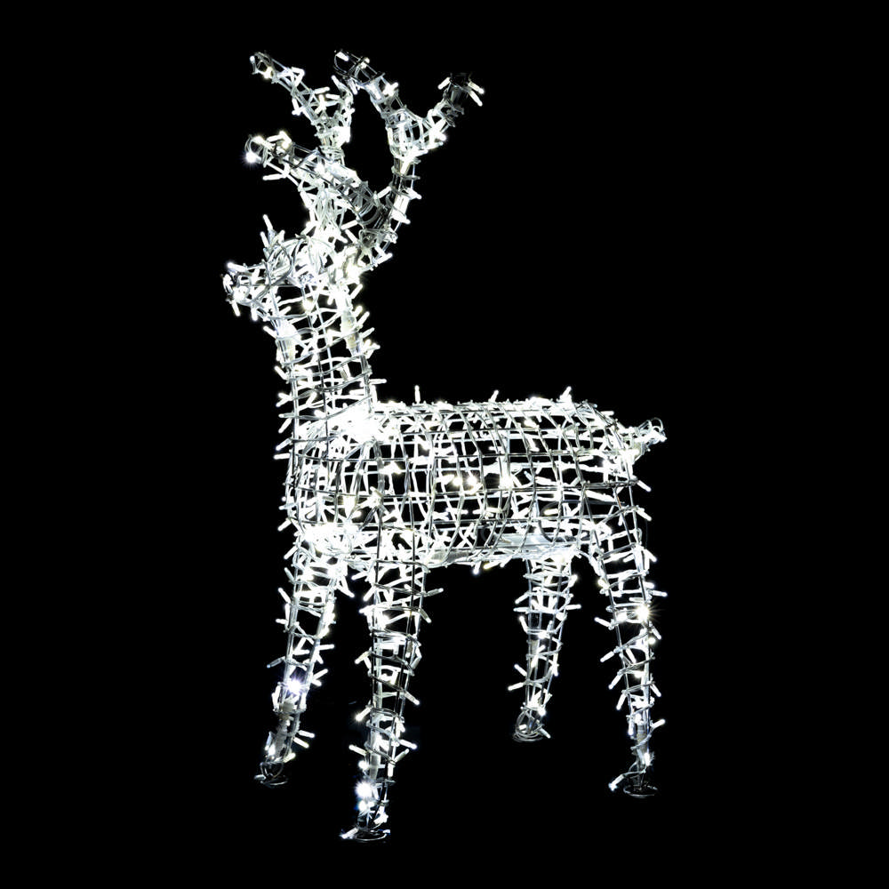 Figurină Ren 3D Alb Rece IP44 – ERSTE