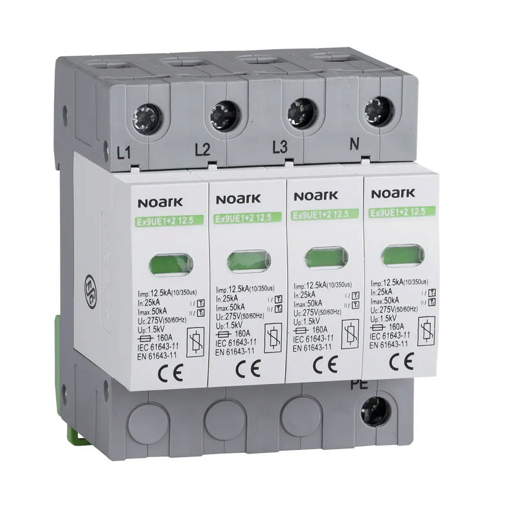 Descărcător 4P 12.5kA 275V AC IP20 CL1+2 CSD – NOARK | 103343