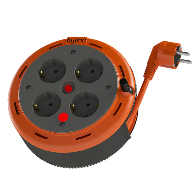 Prelungitor 5M 4prize CP 3X1 retractabil, Bylion