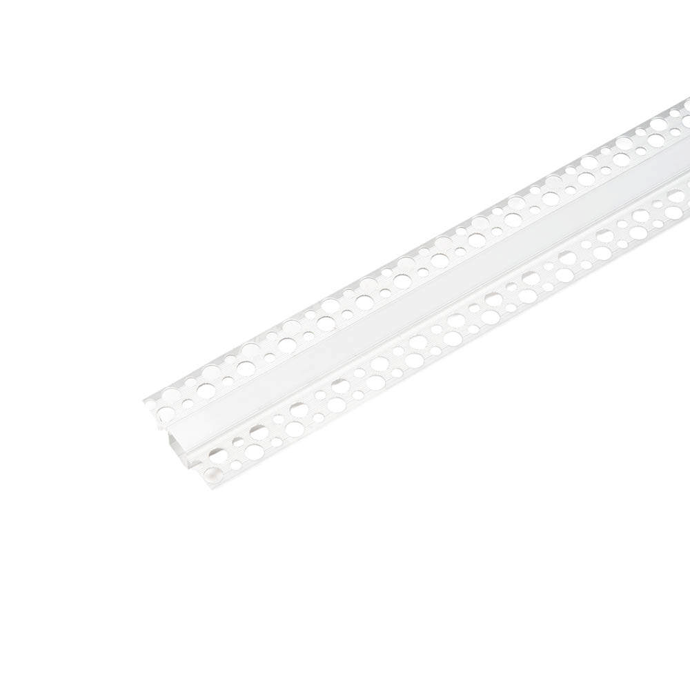 Profil aluminiu montaj ST CG Dispersor mat cu element capat de fixare 2m – ERSTE